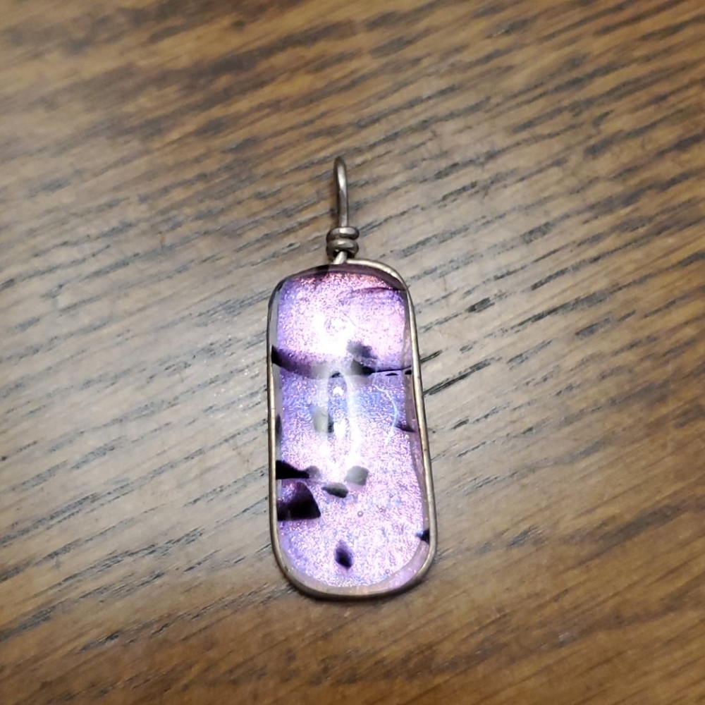 Handmade glass pendant